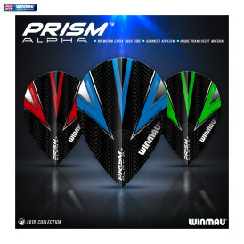 Winmau Prism ALPHA Dart Flight Generation 2 in verschiedenen Designs 2019