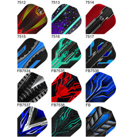 Harrows Prime Dart Flight speziell laminiert in 13 verschiedenen Designs 2018 / 2019 / 2020 / 2021