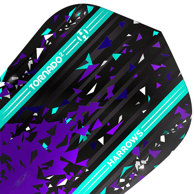 Harrows Prime Dart Flight speziell laminiert Spieler Flight Tornado 2 Shingo Enomata