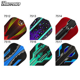 Harrows Prime Dart Flight speziell laminiert Dartserie Wolfram Infinity
