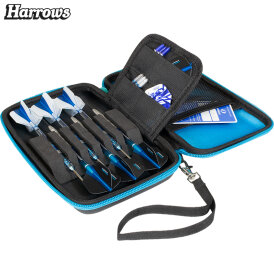 Harrows Blaze PRO 6 Darttasche Dartcase Dartbox Wallet Aqua