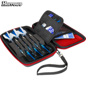 Harrows Blaze PRO 6 Darttasche Dartcase Dartbox Wallet Rot
