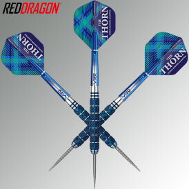 Red Dragon Steel Darts Robert Thornton Seniors World Champion Cobalt SE The Thorn 90% Tungsten Steeltip Dart Steeldart 24 g