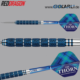 Red Dragon Steel Darts Robert Thornton Seniors World Champion Cobalt SE The Thorn 90% Tungsten Steeltip Dart Steeldart 24 g