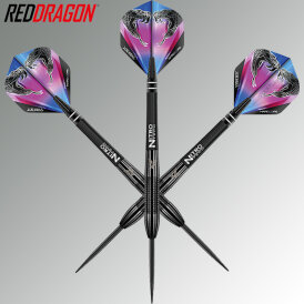Red Dragon Steel Darts Peter Wright Snakebite 3 Black Steeltip Dart Steeldart