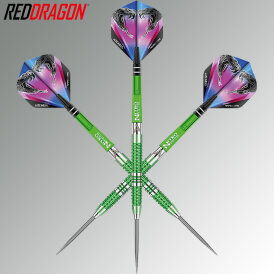 Red Dragon Steel Darts Peter Wright Snakebite Mamba 2 Steeltip Dart Steeldart 24 g