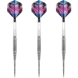 Red Dragon Steel Darts Peter Wright Snakebite PL15 Silver...