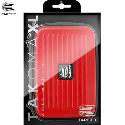 Target Darttasche Dartcase Dartbox Takoma XL Wallet Rot