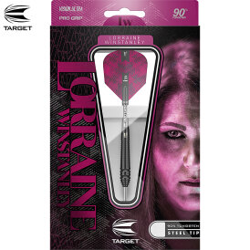 Target Steel Darts Lorraine Winstanley 90% Tungsten Steeltip Darts Steeldart 24 g