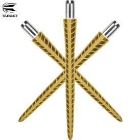 Target Steel Tip FIRESTORM Dart Wechsel- Spitzen Titanium Point Gold Quartz 30 mm