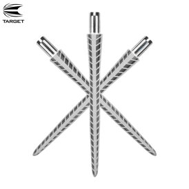 Target Steel Tip FIRESTORM Dart Wechsel- Spitzen Titanium Point Silber Quartz 26 mm