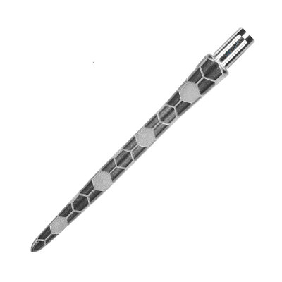 Target Steel Tip FIRESTORM Dart Wechsel- Spitzen Titanium Point Silber Onyx 26 mm