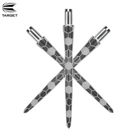 Target Steel Tip FIRESTORM Dart Wechsel- Spitzen Titanium Point Silber Onyx 26 mm
