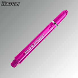 Harrows Supergrip Shaft mit Ring M Mittel Pink Dunkel
