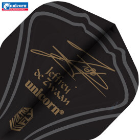 Unicorn Ultra Fly 100 Jeffrey de Zwaan Black Flights verschiedene Designs Neu 2018