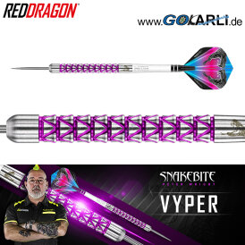 Red Dragon Steel Darts Peter Wright Snakebite Vyper Steeltip Dart Steeldart 20 g