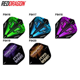 Red Dragon Peter Wright Flights Hardcore Dart Flight...