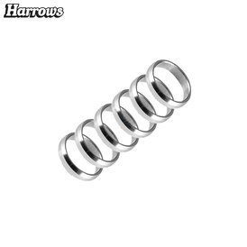 Harrows Supergrip Spare Rings Shaft Ringe 6 Stück Silber