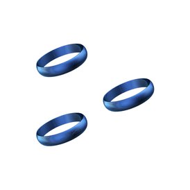 Harrows Supergrip Spare Rings Shaft Ringe Blau