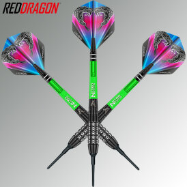 Red Dragon Soft Darts Peter Wright Snakebite Black Strike Softtip Dart Softdart