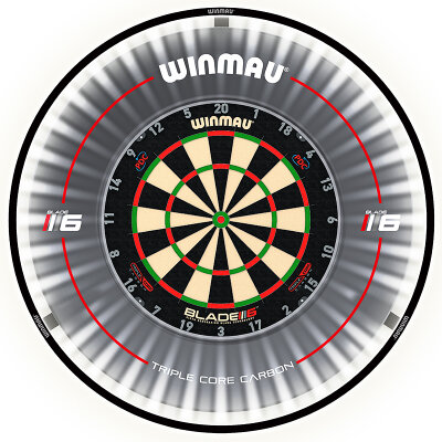 "Verpackung beschädigt" - Winmau Plasma Dartboard Light Dartboardbeleuchtung Dartscheiben Licht