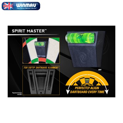 Winmau Dart Spirit Master Dartboard Wasserwaage
