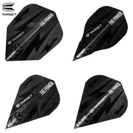Target Phil Taylor Power Ultra Ghost Black Dart Flight Form / Shape Nr.6