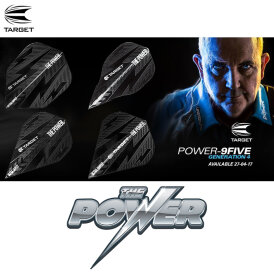 Target Phil Taylor Power Ultra Ghost Black Dart Flight Form / Shape Nr.6