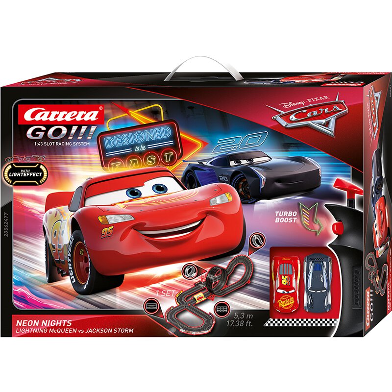 Carrera GO!!! Disney/Pixar Cars Neon Nights Set / Grundpackung 62477, 89,95  €