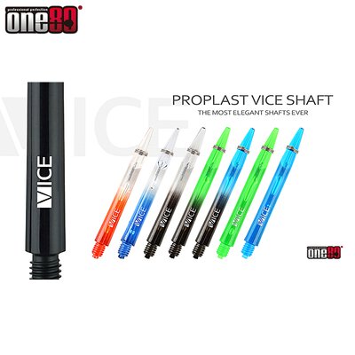 one80 Proplast Vice Shaft mit Federring in verschiedenen Designs