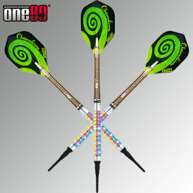 one80 Soft Darts Chameleon Zircon VHD Softtip Dart Softdart 18 g