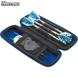 Harrows Blaze Darttasche Dartcase Dartbox Wallet Blau