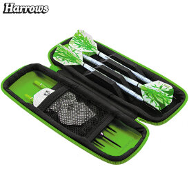 Harrows Blaze Darttasche Dartcase Dartbox Wallet Grün