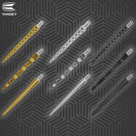 Target Steel Tip FIRESTORM Dart Wechsel- Spitzen Titanium Point Schwarz Quartz 26 mm
