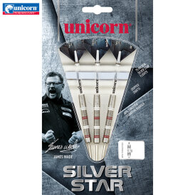 Unicorn Steel Darts Silver Star James Wade Steeltip Darts Steeldart 24 g