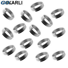 GOKarli Dart Federringe für Nylon Shafts Dartshaft Ringe 15 Stück