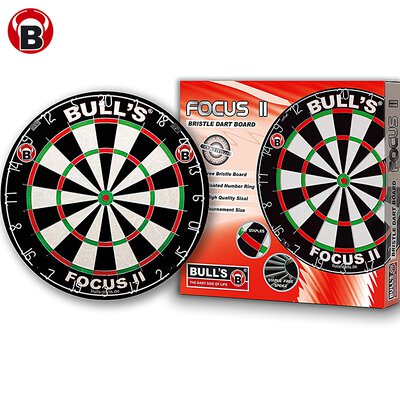 BULLS Focus II Turnier Bristle-Board Dartboard