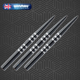 Winmau Steel Tip Re-grooved Points Wechsel- Spitzen Dart Point verschiedene Längen