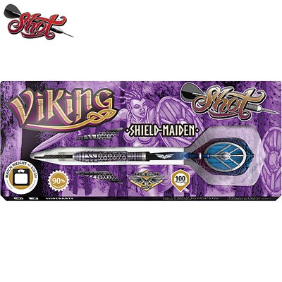 Shot Steel Dart Viking Shield Maiden 90% Tungsten Steeltip Darts Steeldart 23 g