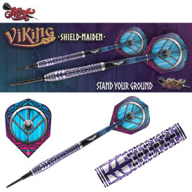 Shot Soft Dart Viking Shield Maiden 90% Tungsten Softtip Darts Softdart