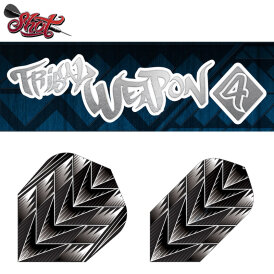 Shot Dart Flights Tribal Weapon Dartflights verschiedene Flightformen Shapes