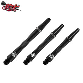 Shot Dart Shafts TAO Carbon mit Federring in...