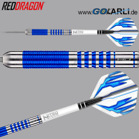 Red Dragon Steel Darts Colin Lloyd Blue PVD 90% Tungsten Steeltip Dart Steeldart 22 g