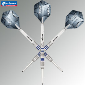 Unicorn Steel Darts Gary Anderson Silver Star Phase 4 Steeltip Darts Steeldart