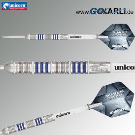 Unicorn Steel Darts Gary Anderson Silver Star Phase 4 Steeltip Darts Steeldart 23 g
