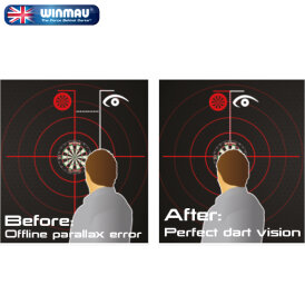 Winmau Dart Sightright 2 Oche Abwurflinie Dart Abstandslinie