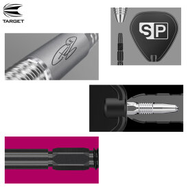 Target Steel Darts SWISS Point Phil Taylor Power 9Five G6 Generation 6 95% Tungsten Steeltip Darts Steeldart 26 g