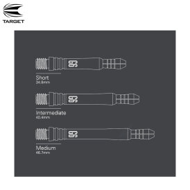 Target Power Phil Taylor Titanium Gen 6 Shafts Generation 6 IM Intermediate