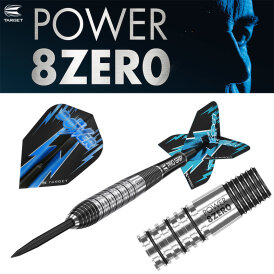 Target Steel Darts Phil Taylor Power 8Zero 2 80% Tungsten Steeltip Darts Steeldart 26 g