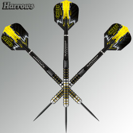 Harrows Steel Darts Dave Chisnall Chizzy 90% Tungsten Steeltip Dart Steeldart 24 g